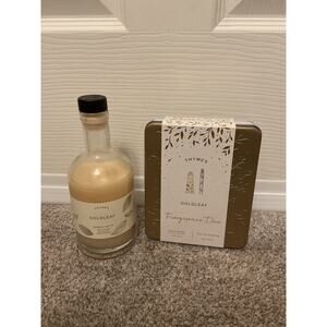 Thymes Goldleaf Bubble Bath and NIB Goldleaf Fragrance Duo Set Bundle